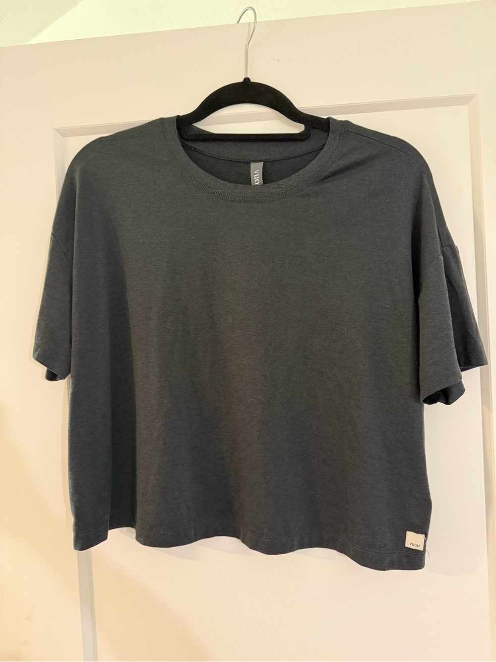 Vuori Gray Boxy Tee